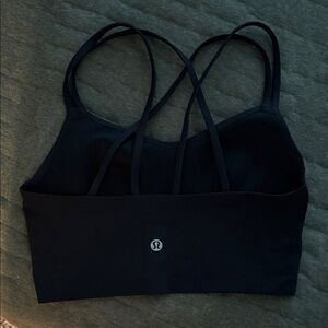 lululemon athletica Midnight Black Crossback Sports Bra new